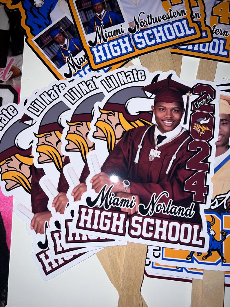 Custom Grad Fans