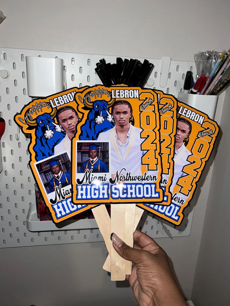 Custom Grad Fans